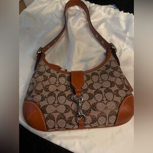 Coach Bag: Brand new Hampton hobo crystal